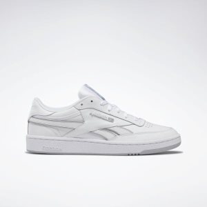 Reebok Club C Revenge Plus Turnschuhe Herren - Weiß/Grau - DE 128-EXR